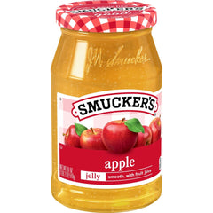 Apple Jelly front left with packaging