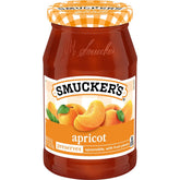 Apricot Preserves front center with packaging