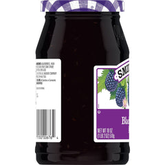 Blackberry Jam left with packaging