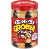 Goober Strawberry® front center with packaging