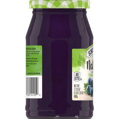 Natural Concord Grape Fruit Spread left with packaging