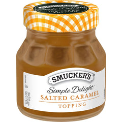 Simple Delight® Salted Caramel front left with packaging