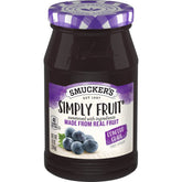 Simply Fruit® Concord Grape Fruit Spread front center with packaging