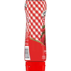 Squeeze™ Strawberry Fruit Spread left with packaging