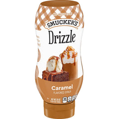 Sundae Syrup™ Caramel Flavored Syrup front left with packaging