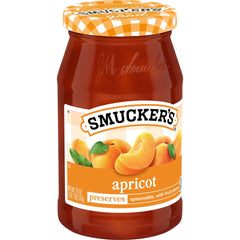 Apricot Preserves front left with packaging
