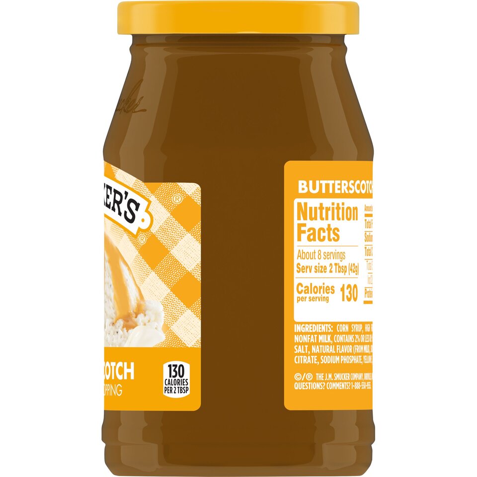 Butterscotch right with packaging