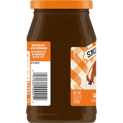 Caramel left with packaging