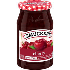 Cherry Preserves front left with packaging