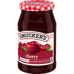 Cherry Preserves front right with packaging