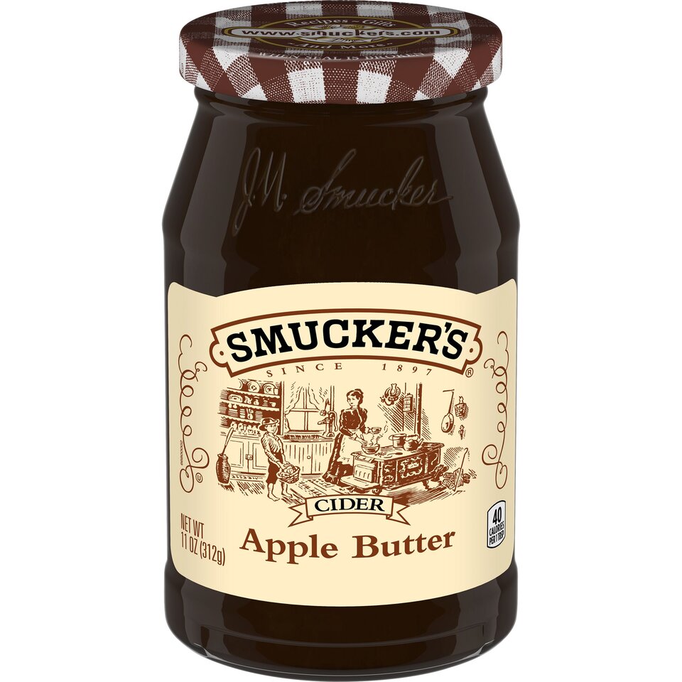 Cider Apple Butter front center with packaging
