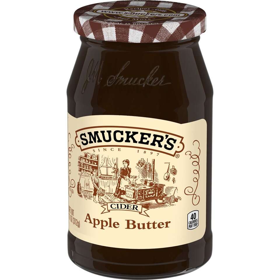 Cider Apple Butter front right with packaging
