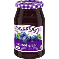Concord Grape Jam front right with packaging