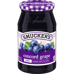 Concord Grape Jelly front center with packaging