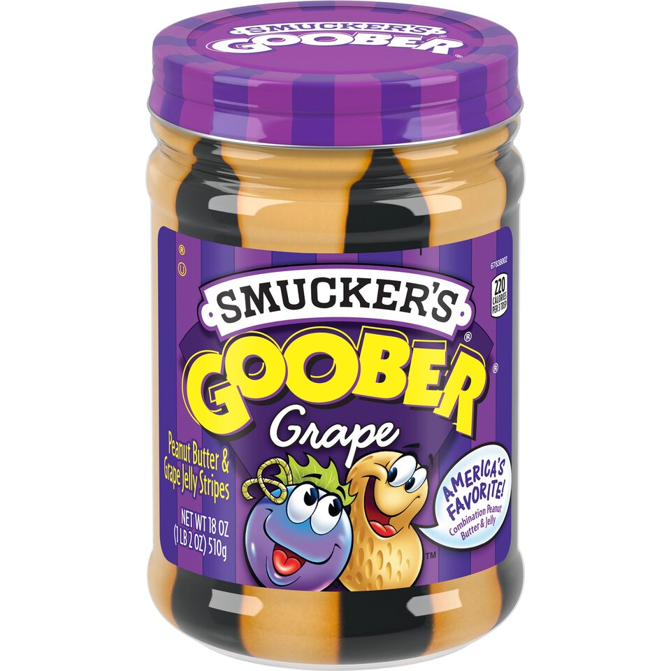 Goober Grape® front center with packaging