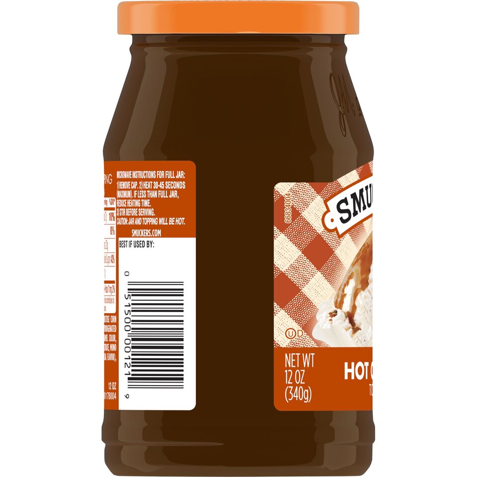 Hot Caramel left with packaging