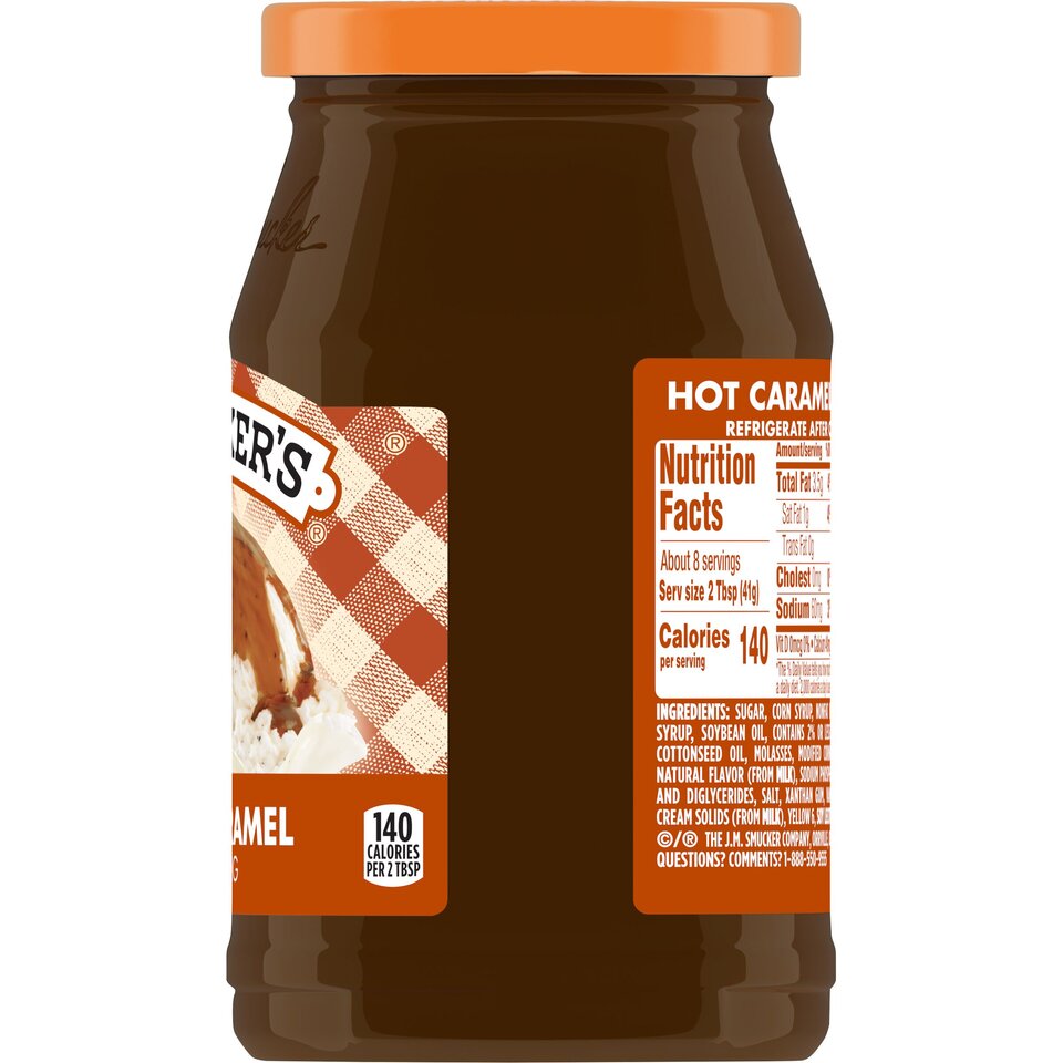 Hot Caramel right with packaging