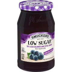 Low Sugar™ Reduced Sugar Concord Grape Jelly front left with packaging
