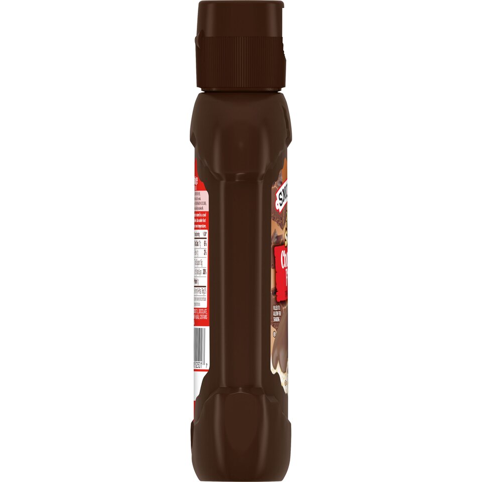 Magic Shell® Chocolate Fudge Flavored Topping left with packaging