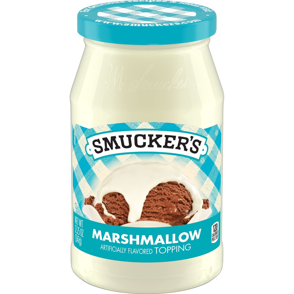 Marshmallow front center with packaging