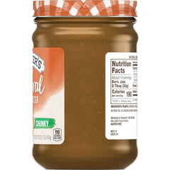 Natural Chunky Peanut Butter right with packaging