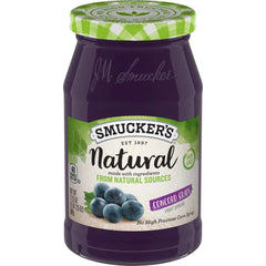 Natural Concord Grape Fruit Spread front center with packaging