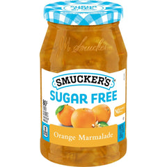 Sugar Free Orange Marmalade front center with packaging
