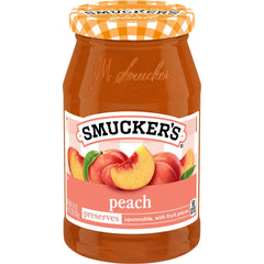 Peach Preserves front center with packaging