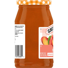 Peach Preserves left with packaging