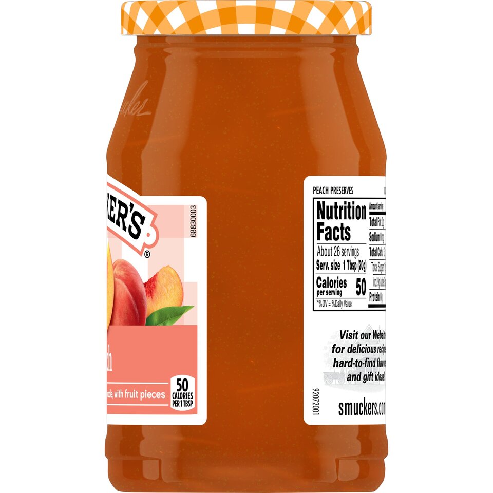 Peach Preserves right with packaging
