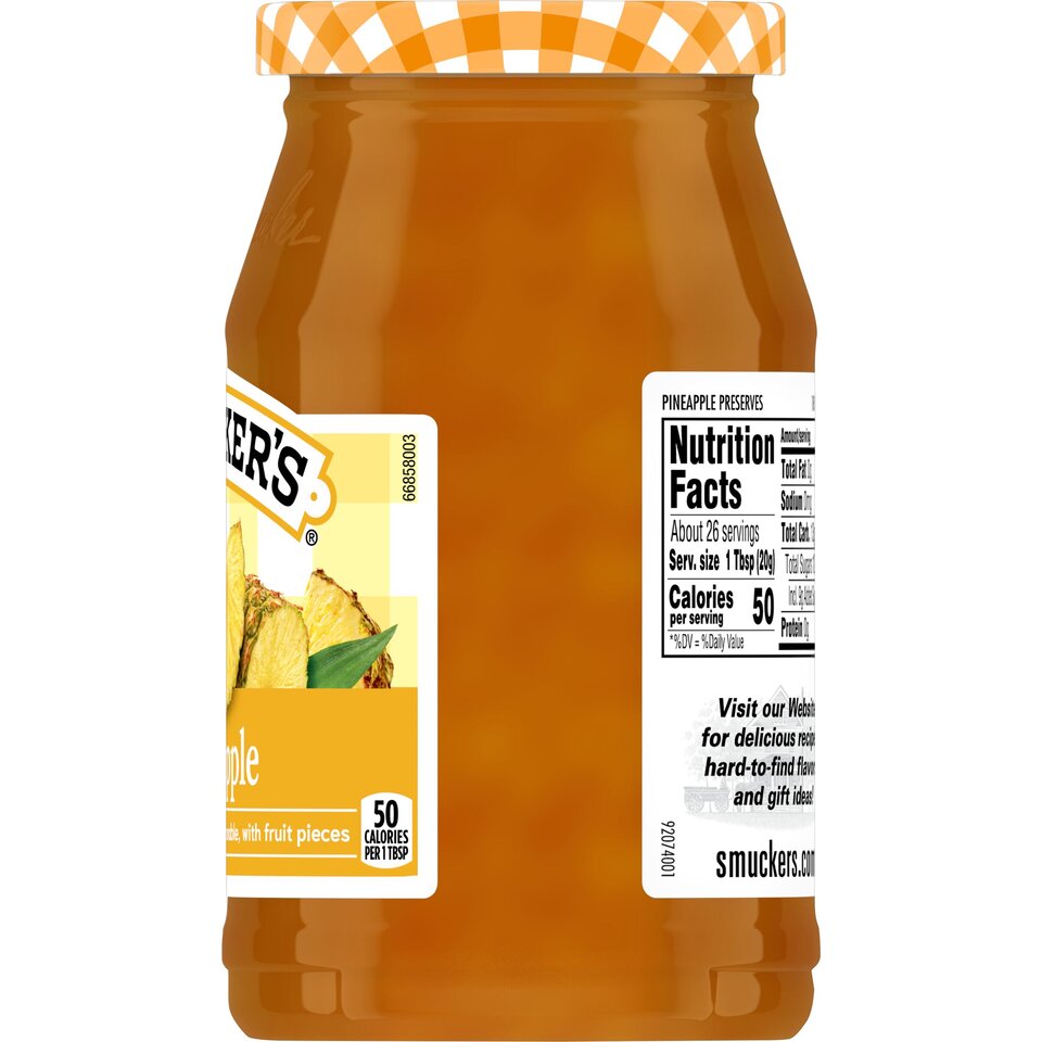 Pineapple Preserves right with packaging