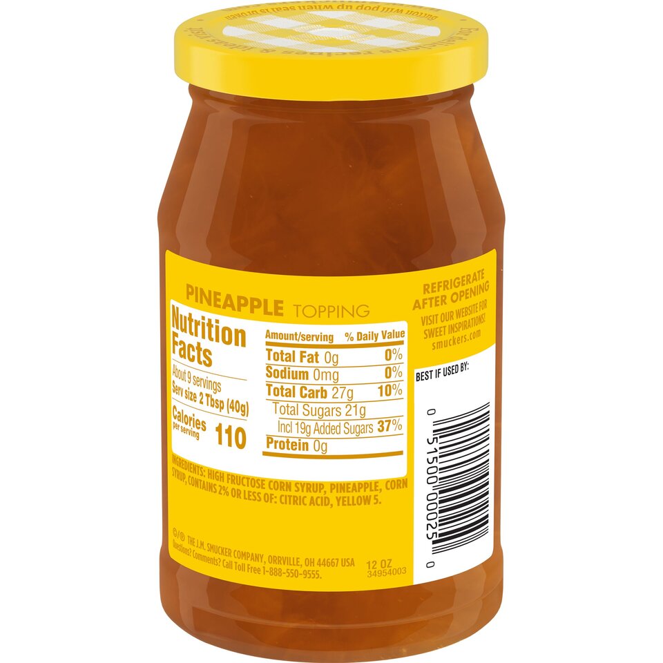 Pineapple back center with packaging