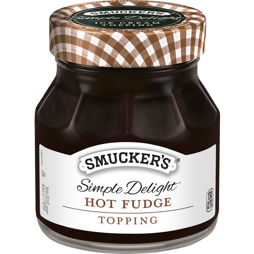 Simple Delight® Hot Fudge front center with packaging