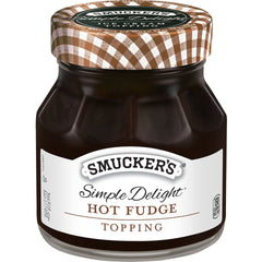 Simple Delight® Hot Fudge front center with packaging