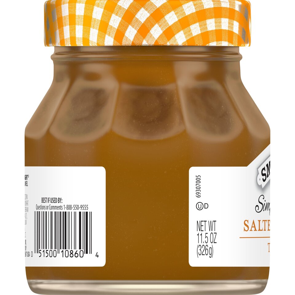 Simple Delight® Salted Caramel left with packaging