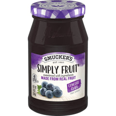 Simply Fruit® Concord Grape Fruit Spread front center with packaging