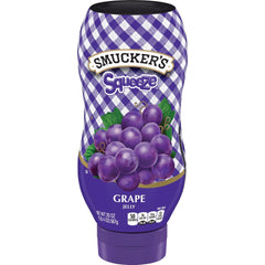 Squeeze™ Grape Jelly front center with packaging