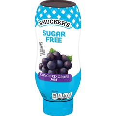 Squeeze Sugar Free Concord Grape Jam front right with packaging