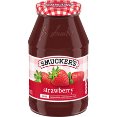 Strawberry Jam front center with packaging