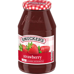 Strawberry Jam front right with packaging