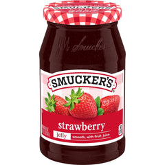 Strawberry Jelly front center with packaging
