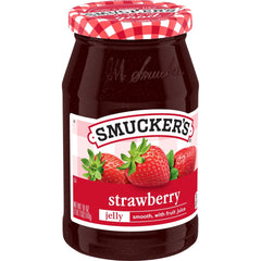 Strawberry Jelly front left with packaging