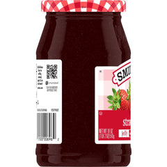 Strawberry Jelly left with packaging