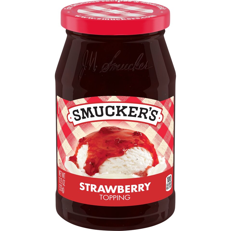 Strawberry front center with packaging