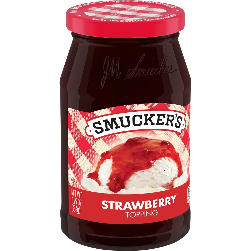 Strawberry front left with packaging