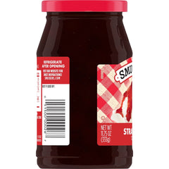 Strawberry left with packaging