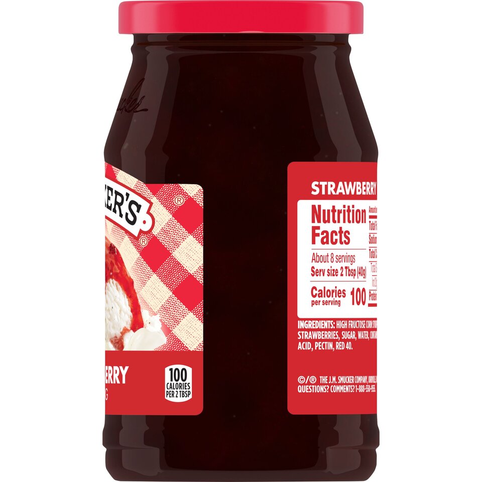 Strawberry right with packaging