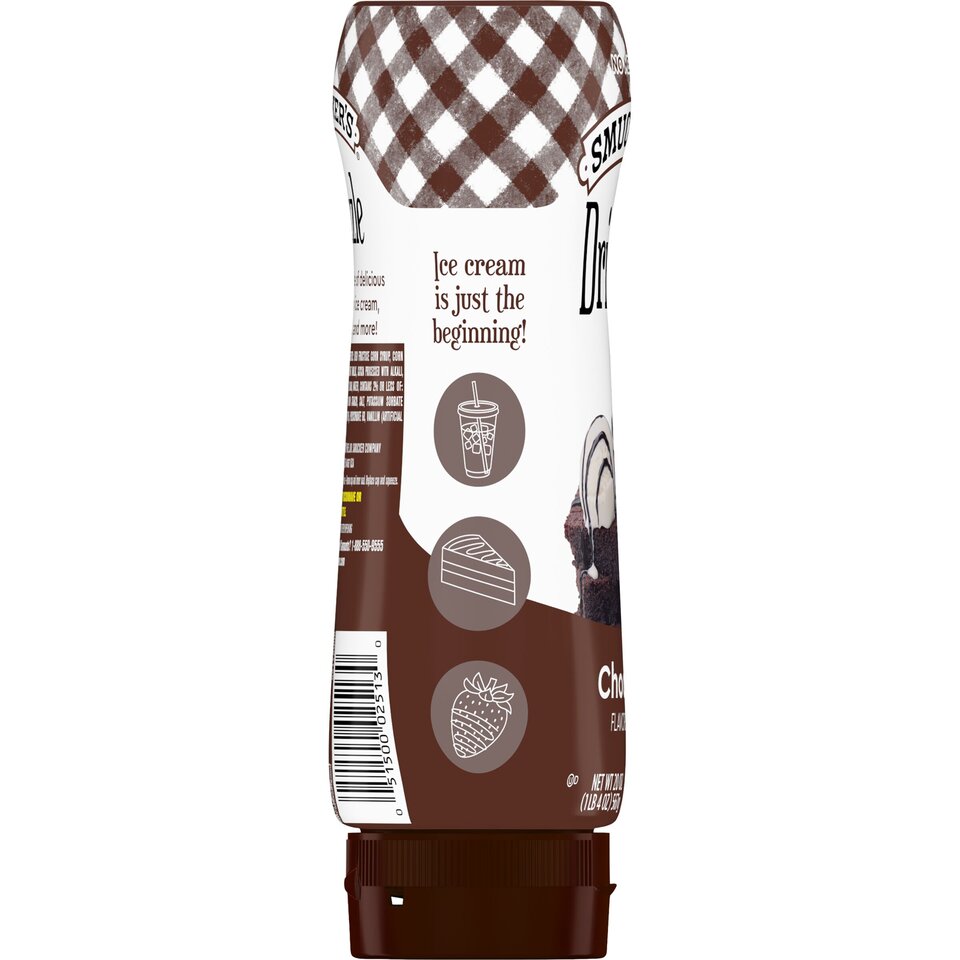 Sundae Syrup™ Chocolate Flavored Syrup left with packaging
