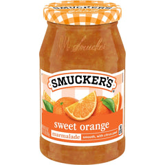 Sweet Orange Marmalade front center with packaging