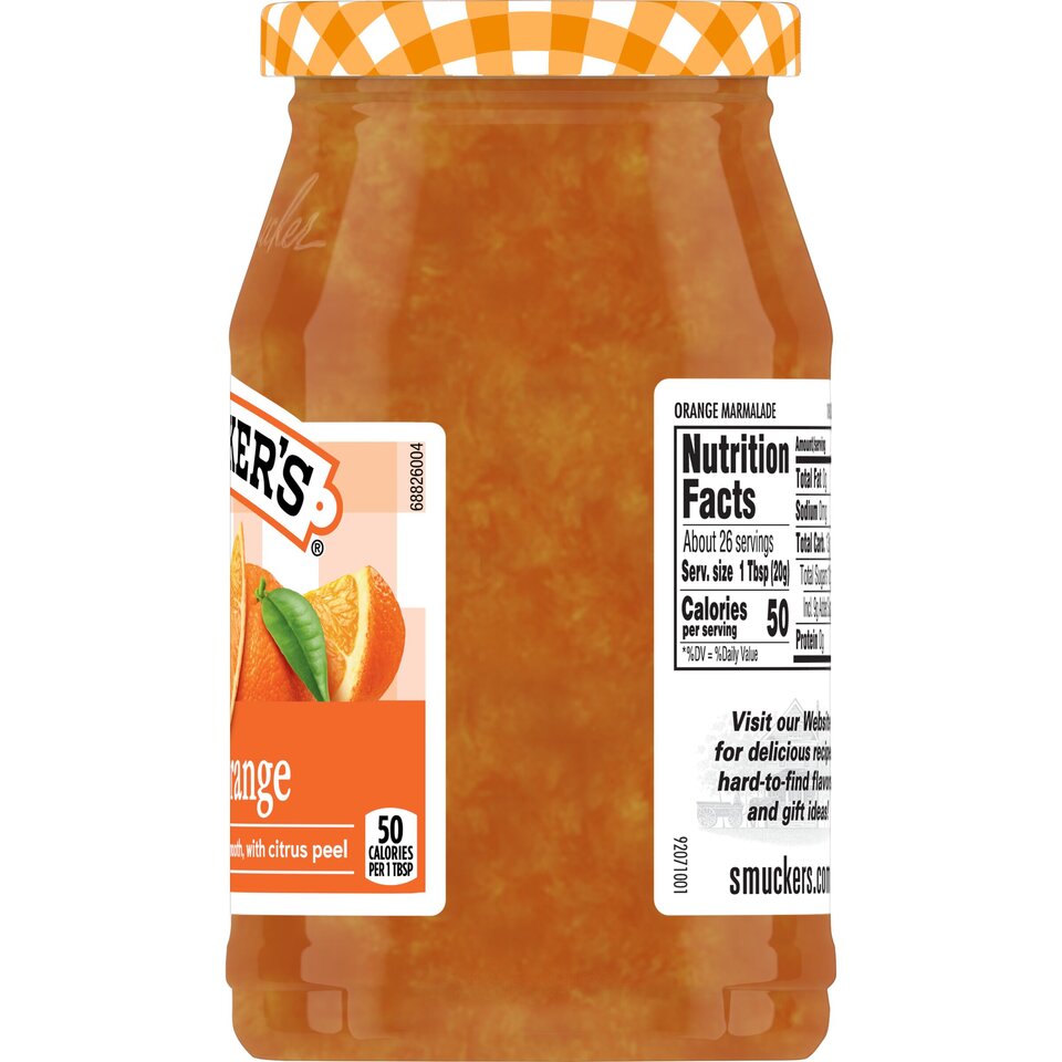 Sweet Orange Marmalade right with packaging